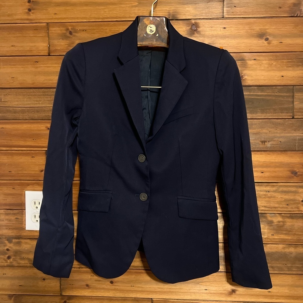 J.Crew dark blue blazer see pictures for exact measurement